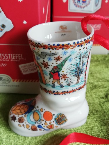 Hutschenreuther Christmas Boot Boots Year Edition 2000 To 2024 - Retail - Picture 19 of 28