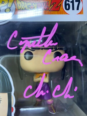 Dragon Ball Z ChiChi #617 Funko Pop COA Autographed Signed by