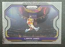 2020-21 Panini NBA Prizm LeBron James #1 Base - Kobe Tribute Dunk Lakers Clean