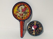 Vintage lot of 2 Noise makers Kirchhof "Life of the party" Clown