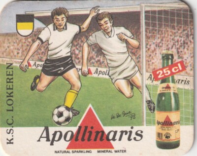 BIERMATTE - APOLLINARIS MINERALWASSER (COCA-COLA) - K.S.C. LOKEREN - (1992)