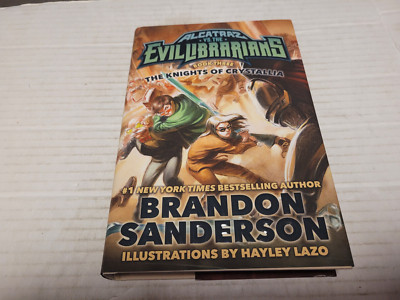 Knights of Crystallia by Brandon Sanderson (2016, Hardcover) FIRST PRINT NEW