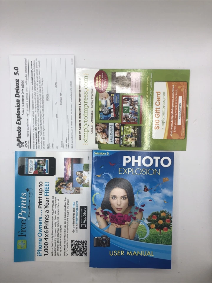 Photo Explosion Deluxe Version 5 The Computer Digital Photo Editing Software - Image 3 of 4