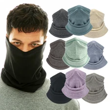 Fleece Face Masks Windproof Neck Gaiter Winter Ski Scarf for Cold Weather Sports