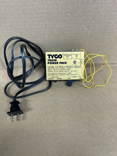 Vintage Tyco HO Scale Model 899V 6 VA Transformer Railroad Train Power Pack - Picture 4 of 4