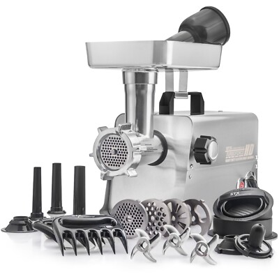 #ad STX International Turboforce 3500 HD Heavy Duty Meat Grinder amp; Sausage Stuffer $264.80