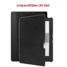 Custodia per Kobo Aura H2O Edition 1 2014 6,8 pollici N250 Ereader Funda, pelle sottile
