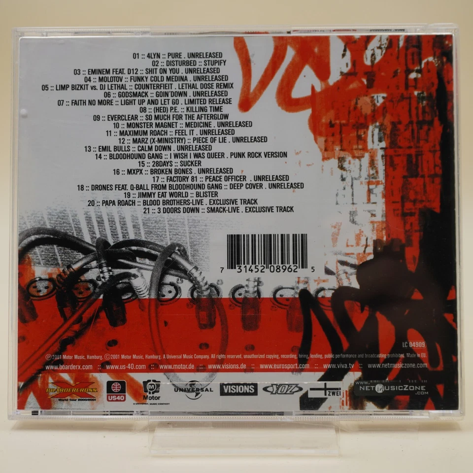 Various - The Boardercross Sound | CD | Zustand sehr gut - Bild 2 von 2