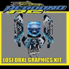 LOSI DBLX  BODY GRAPHICS KIT/STICKERS/DECALS 1/5 TH SCALE