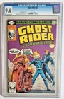 GHOST RIDER #43 CGC 9.6 NM+  BRONZE AGE BOB BUDIANSKY COVER WHITE PAGES 1980