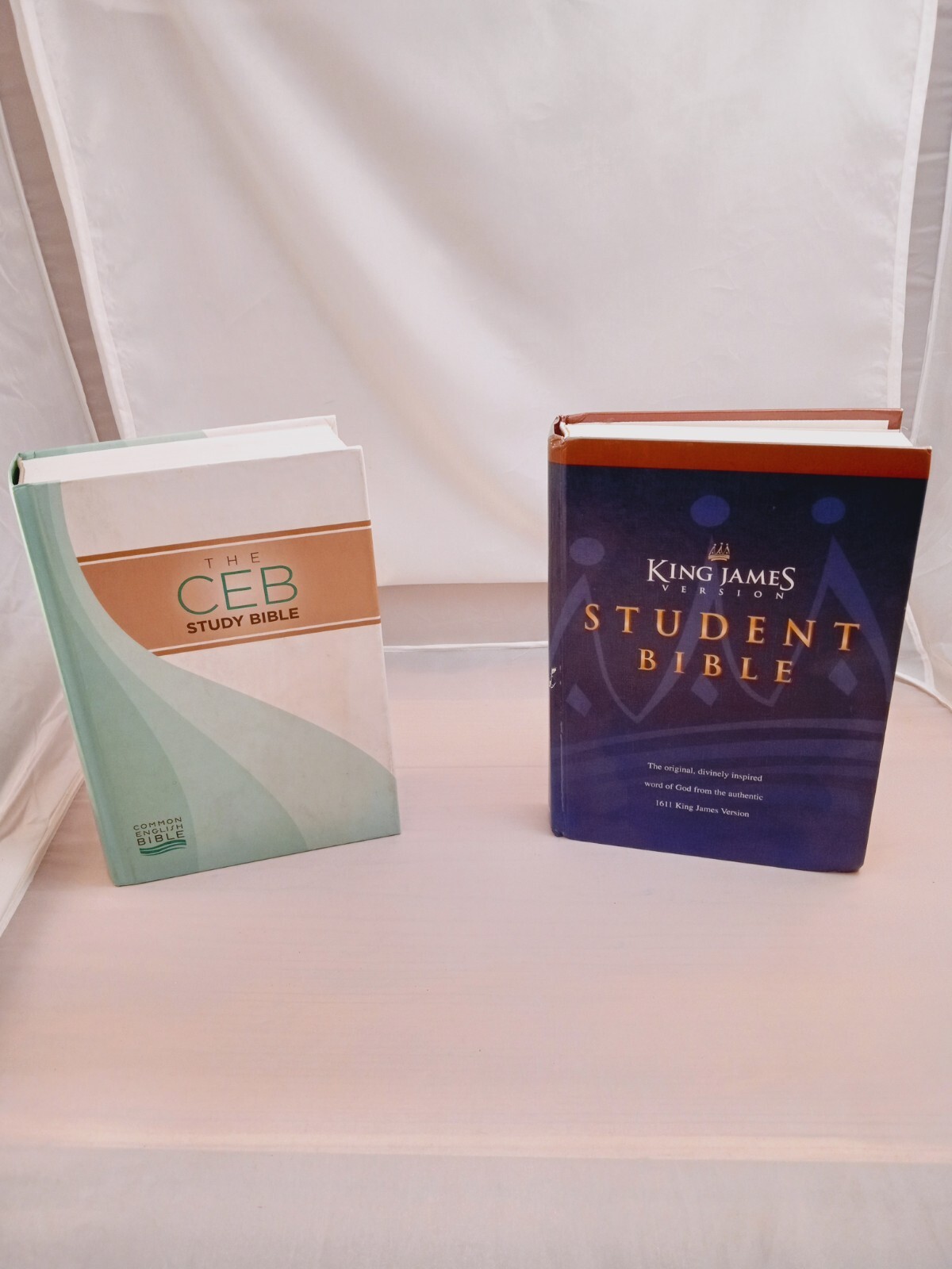 King James Version Student Bible Hardcover & The CEB Study Bible Hardcover 2013