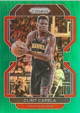 2021-22 Panini Prizm Clint Capela Green Prizm SP Atlanta Hawks