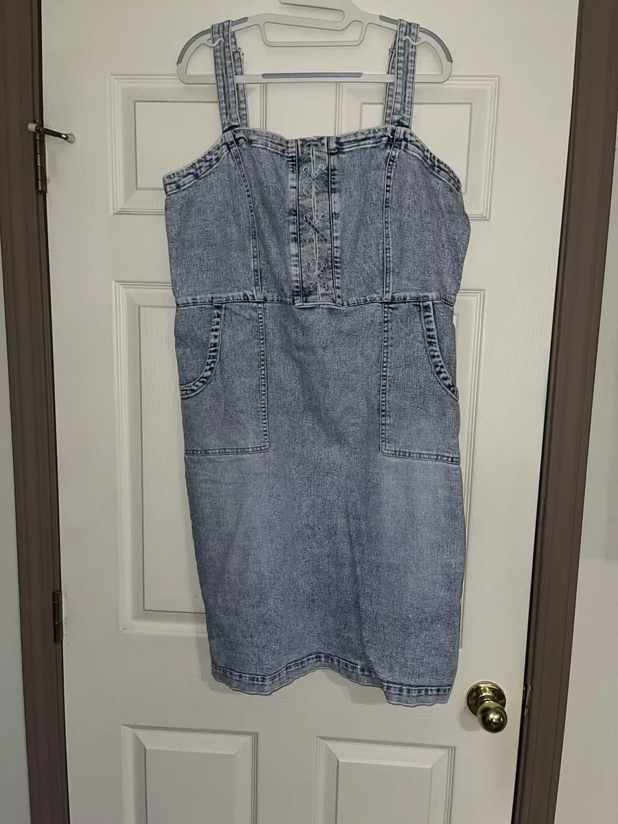 Inc denim clearance dress
