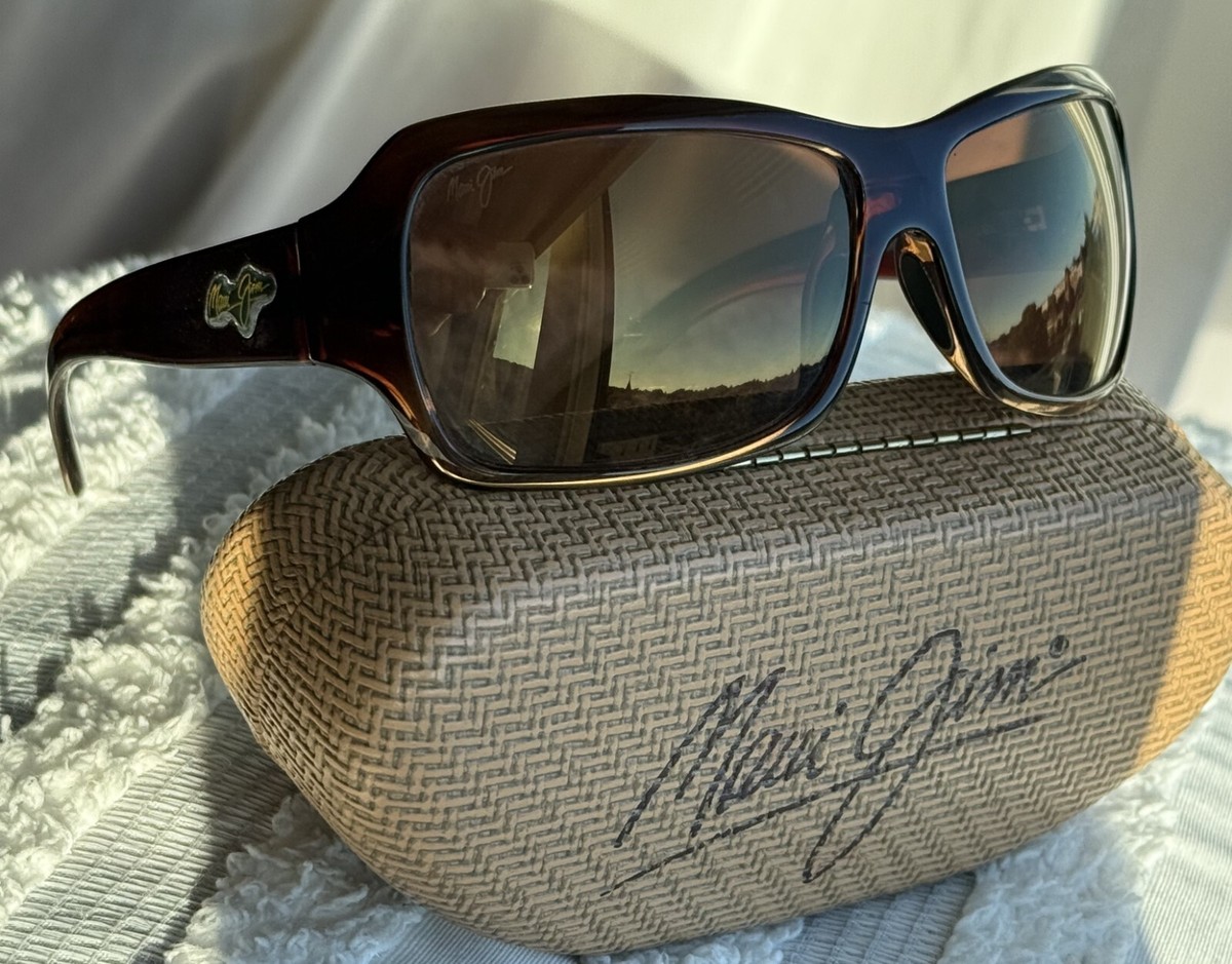 Maui Jim Palms MJ 111 01 Chocolate Fade Frame + HCL Bronze