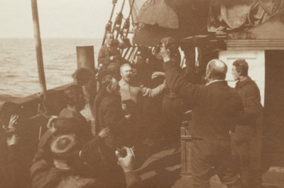 Schwedische Antarktisexpedition 1901-1904 4x6 Foto 