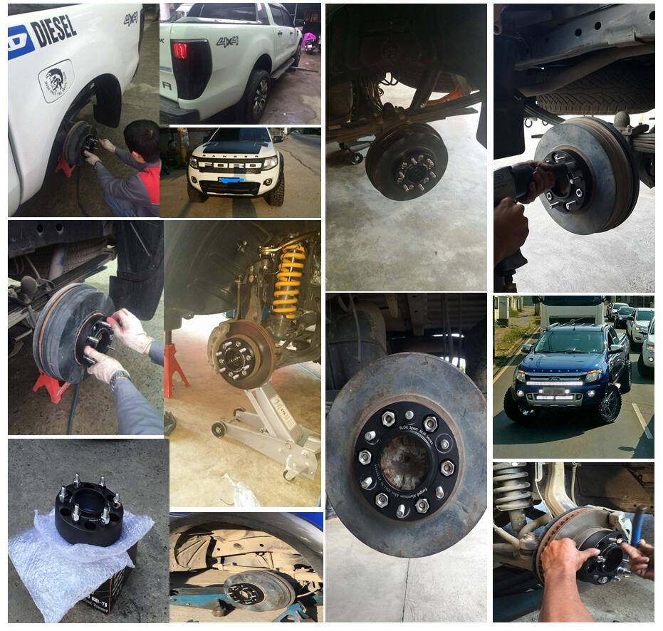 30mm 6x139.7 Wheel Spacers 4pc CB93.1 6061T6 fit Ford Everest Ranger Mazda BT50