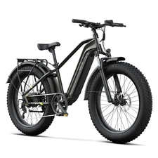 26 * 4.0" Fat Tire Electric Bike Peak 1000W  7-Speed E-bike for Adults