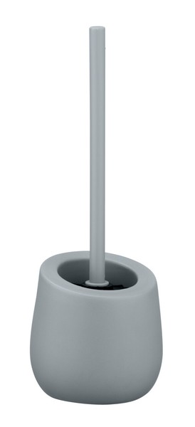 Wenko Wc Garnitur Klo Toiletten BüRsten Halter Badi Grau Bad Keramik Accessoires-image