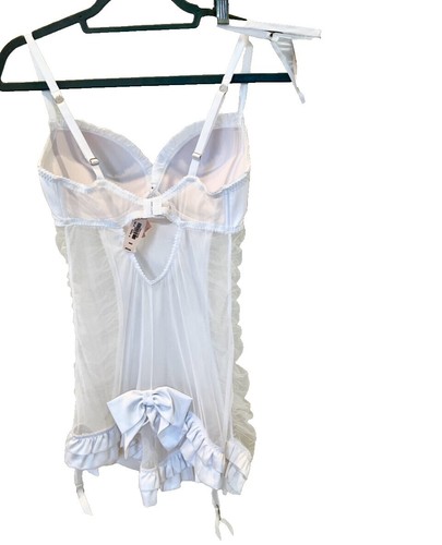 Victoria's Secret White Lace Strap Lingerie Slip Dress Size Medium NWT | eBay Victoria's Secret White Lace Strap Lingerie Slip Dress Size Medium NWT | eBay