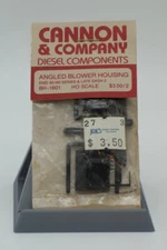 Cannon & Co BH-1601 Angled Blower Housing (2) EMD HO Scale Locomotive Parts