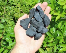 Shungite Raw Natural Stones: Choose How Many Pieces (EMF Protection, Rough)