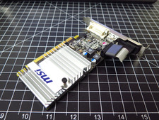 MSI 5450 PCIe x16 Silent Desktop Video Graphics Card GPU LP Brackets 11