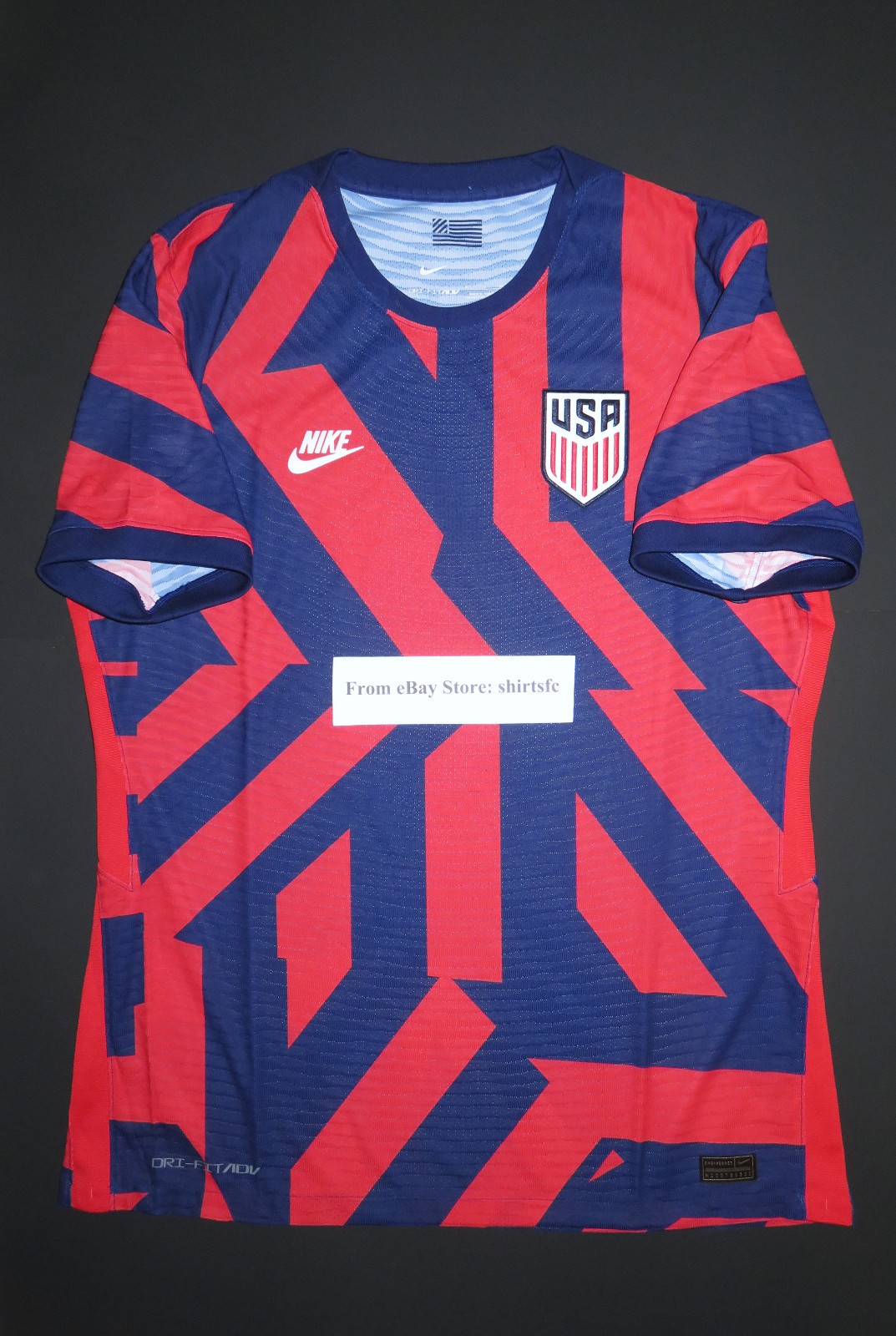 2021-2022 Player Issue Nike Authentic USA USMNT Away Soccer Jersey Shirt Kit
