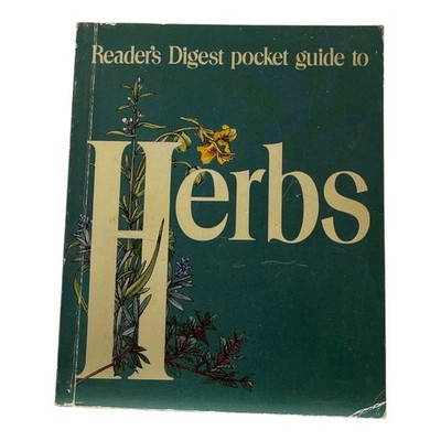 Reader's Digest Pocket Guide to Herbs - Vintage Hardback Gardening Book