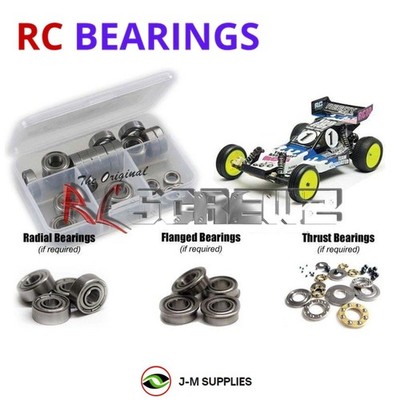 RCScrewZ Metal Shielded Bearing ass057b for Associated RC10 Worlds (6002) | KIT
