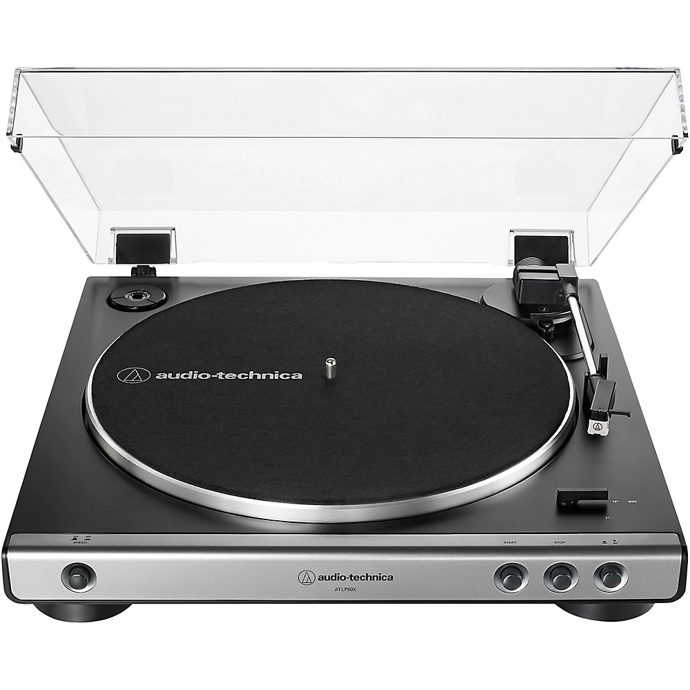 Audio-Technica AT-LP60X Fully Automatic Belt-Drive Stereo Tu