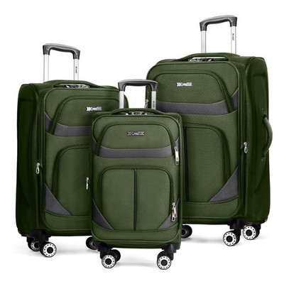 Softside Luggage Set Lightweight Expandable Luggage For Extra Capacity