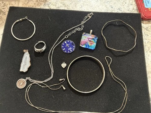 Vintage Mod Mixed Lot Costume Jewelry Craft Repurpose Wear Repair Owl