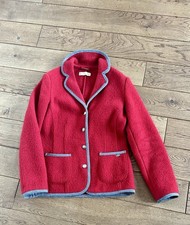 Rote Giesswein Walkjacke Damen Gr.38