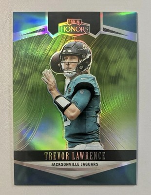 2022 Panini Honors Football Trevor Lawrence Green 25/25 Jaguars #9