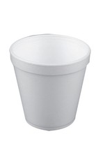 Dart 12SJ20 Food Containers, 12 oz, White, Foam, 500/CT