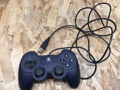 Logitech Dual Action Gamepad Controller for PC Gaming USB Cable G-UF13A Blue