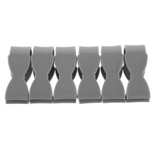 6 pcs مطبخ منشفة حامل منشفة clips clothes hanger clips plastic