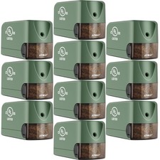 10 Pack Pencil Sharpener PS105, Heavy Duty Pencil Sharpener for Classroom, 6....