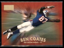 BEN COATES #43 1997 SkyBox Premium New England Patriots NM
