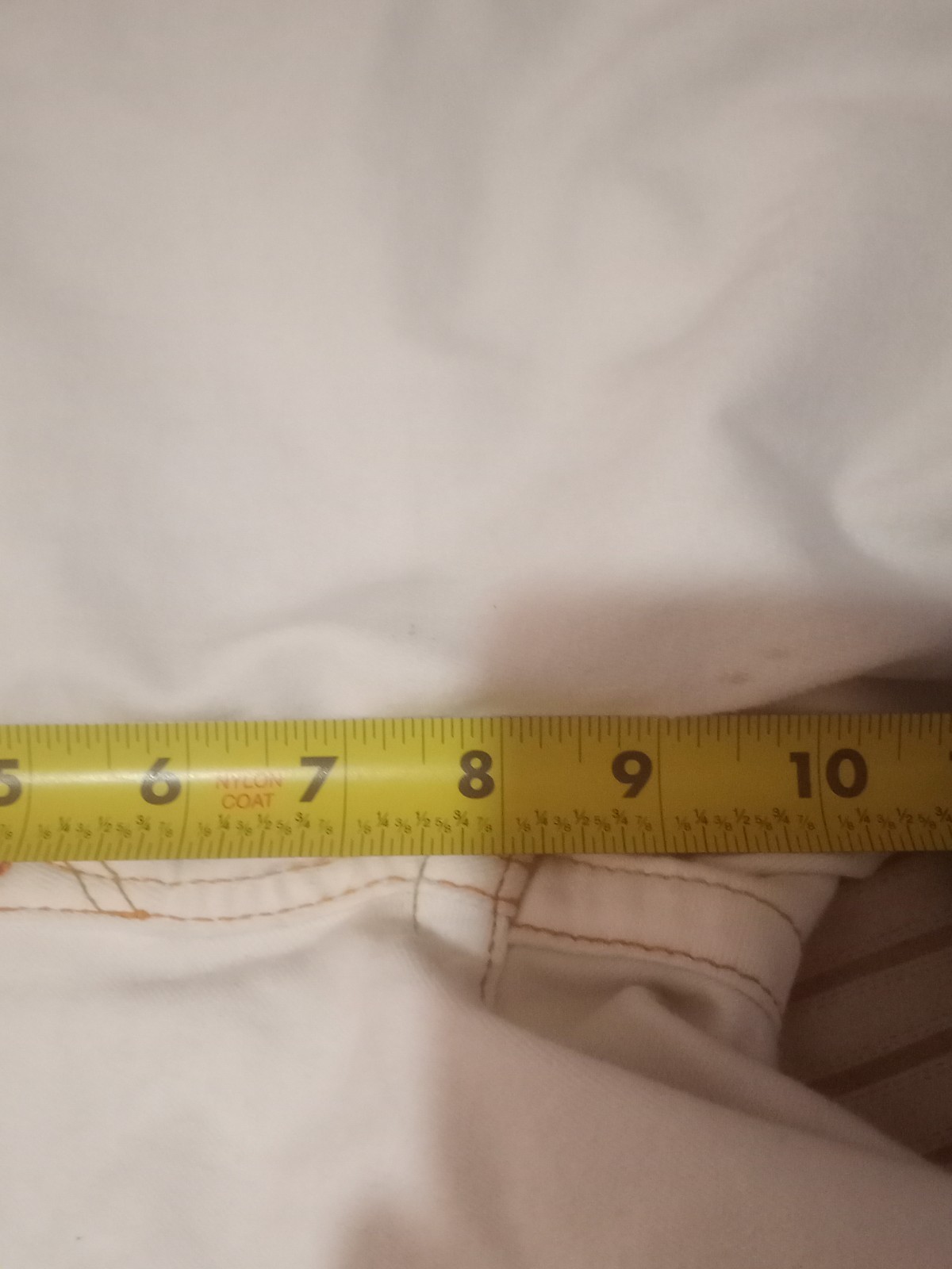 True Religion Women's White Skinny Cut-Off Low Rise Denim Jean Shorts Sz 27 thumbnail 14