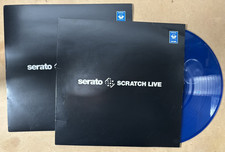 Serato Scratch Live Official Control Vinyl 2x Blue 2012, Serato Pressings VG 