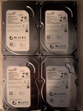 Lot of 4 Seagate 500GB SATA 3.5 Hard Drive (S...