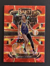 2024 Panini Select WNBA - Concourse Rickea Jackson #58 Red Ice Prizm (RC)