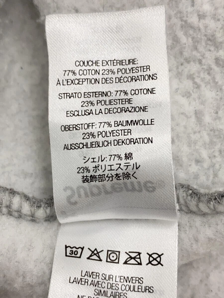 Felpa Supreme con cappuccio 23FW manica arco XXL cotone grigio usata