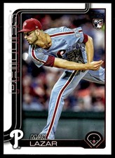 2025 Topps Update Baseball #US194 Max Lazar Philadelphia Phillies Rookie