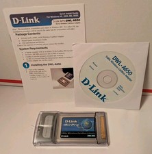 D-Link Air DWL-A650 PCMCIA Wireless PC Card for laptop 802.11b 5Ghz