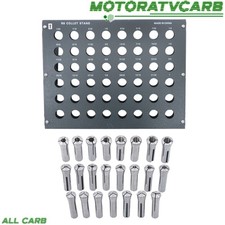 ALL-CARB 23×R8 Collet Set 1/16" to3/4" for Bridgeport with 48slot R8 Collet Rack