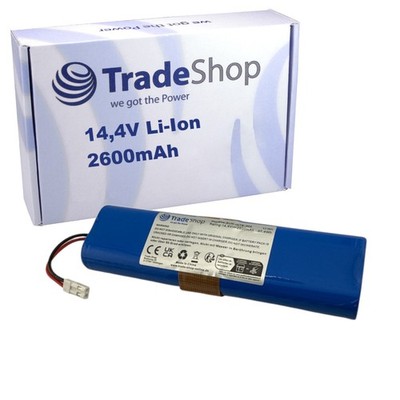 Li-Ion Akku 14,4V 2600mAh für Zaco V80 V85, Tesla RoboStar T10 T30 T40