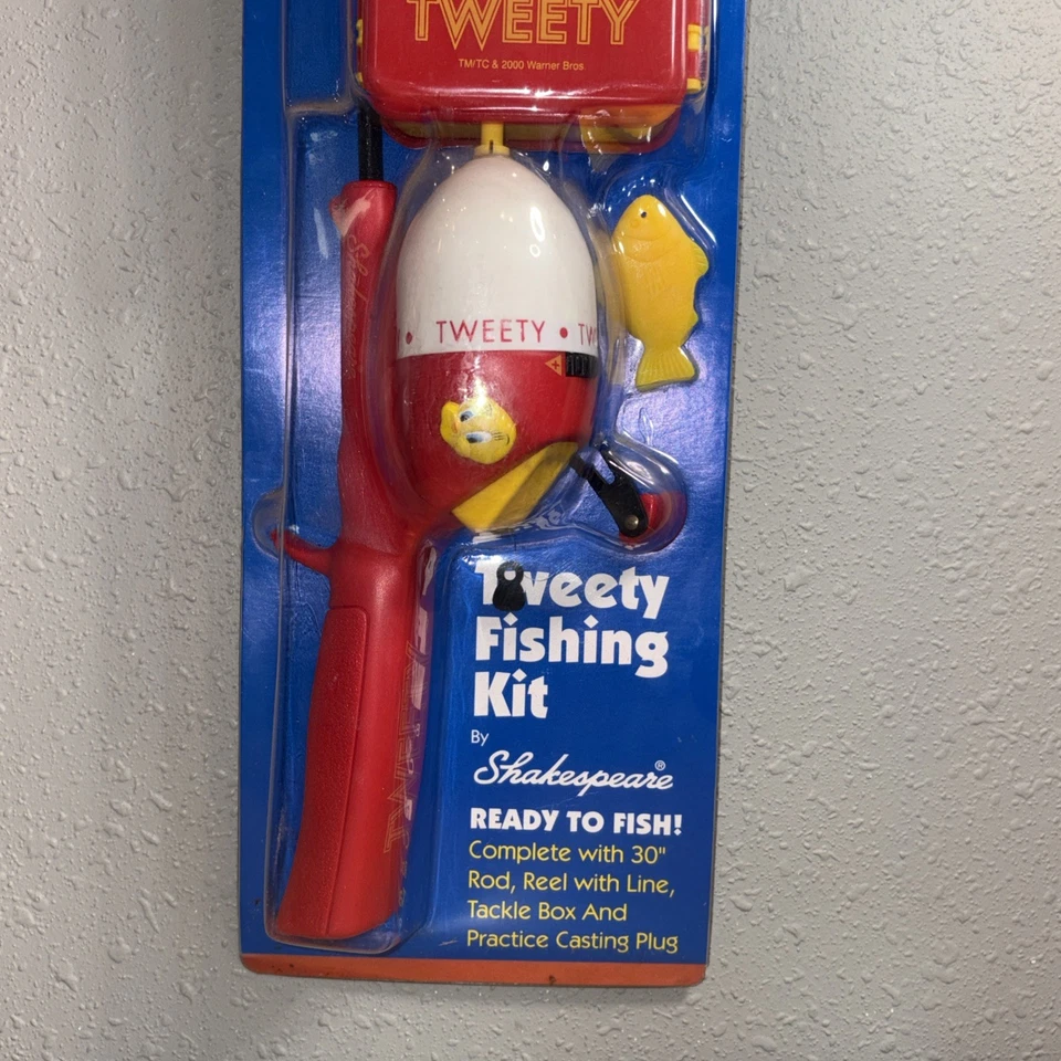 Shakespeare 2000 Warner Bros Tweety Bird Child’s Fishing Pole & Tackle Box - Image 2 of 4