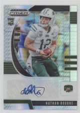 2020 Panini Prizm Draft Picks Rookies Hyper 59/75 Nathan Rourke #257 Auto 0o5t